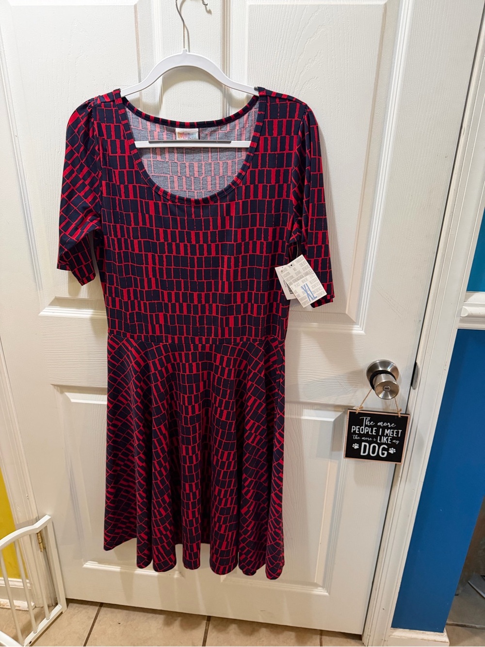 NWT Lularoe Knee Length Dress